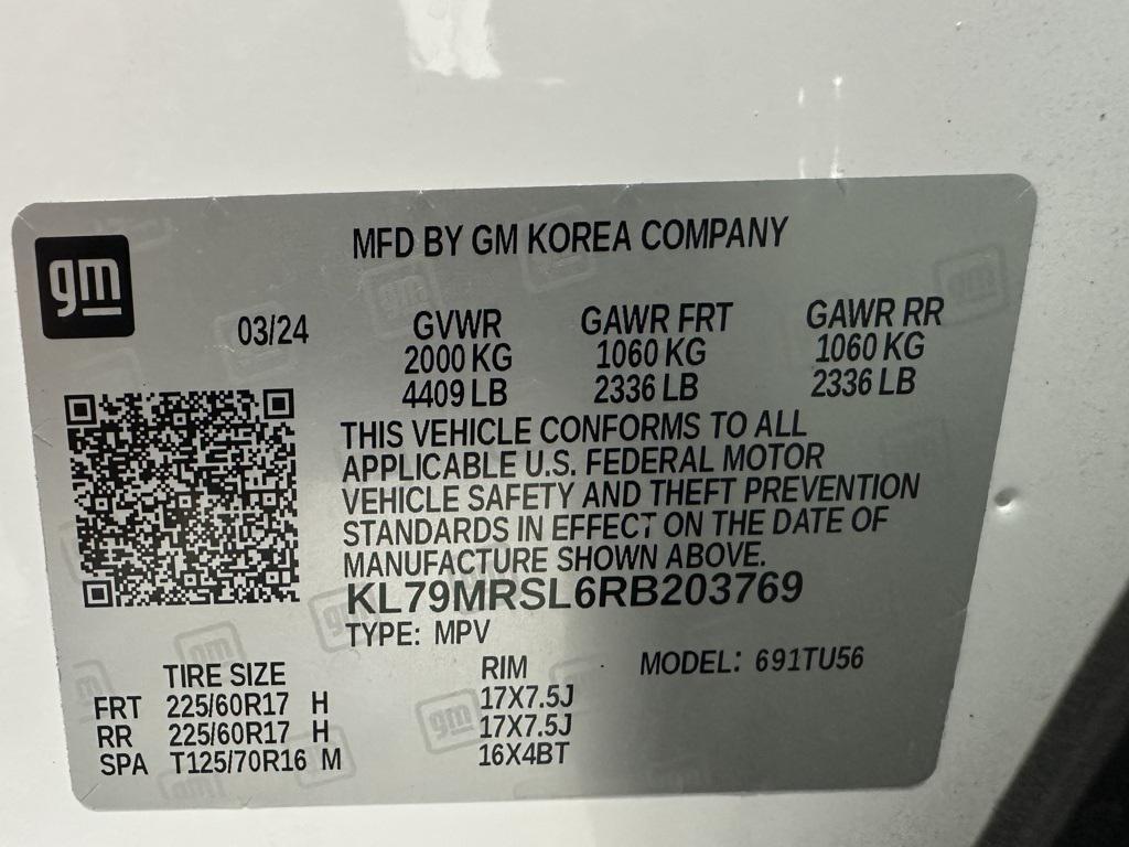 used 2024 Chevrolet TrailBlazer car, priced at $22,995