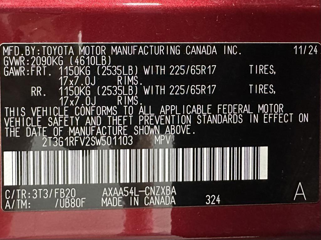 used 2025 Toyota RAV4 car, priced at $29,995