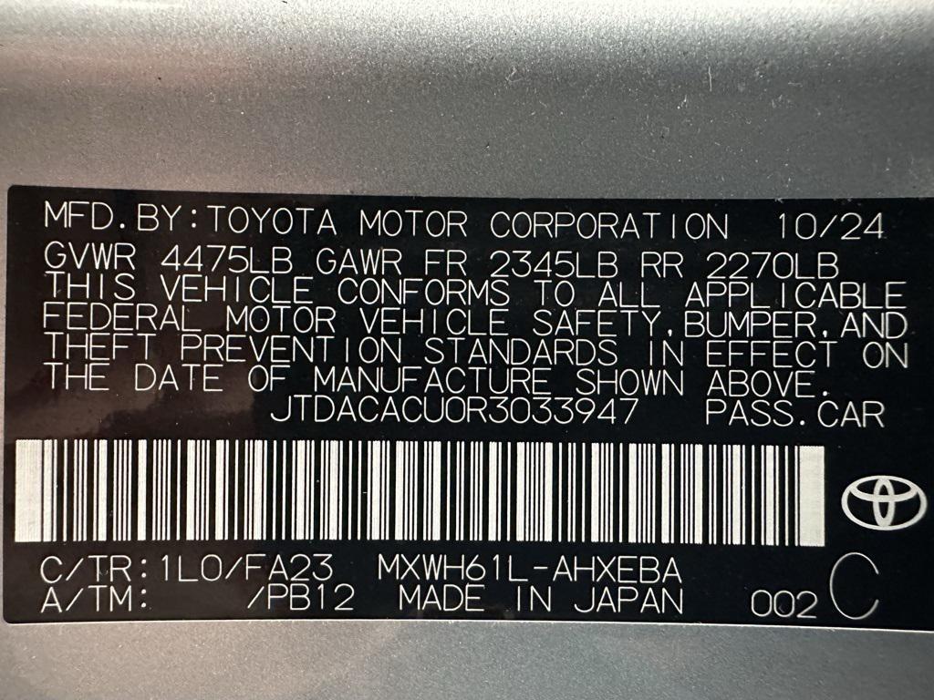 used 2024 Toyota Prius Prime car, priced at $31,495