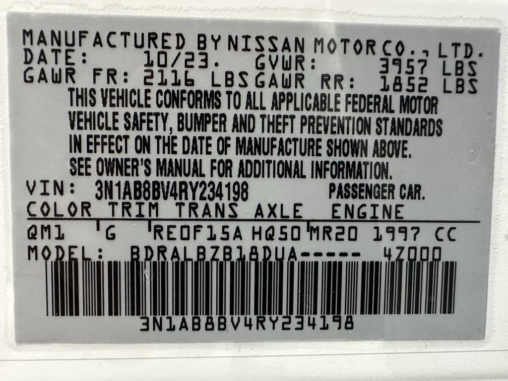 used 2024 Nissan Sentra car, priced at $16,495
