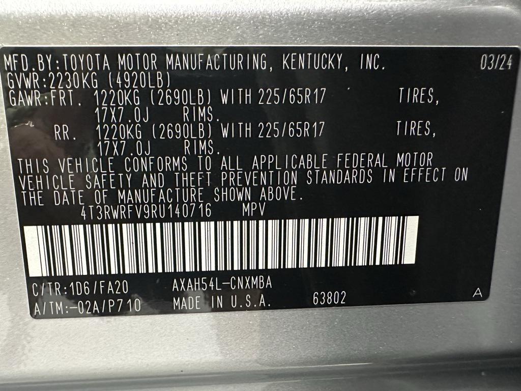 used 2024 Toyota RAV4 Hybrid car, priced at $31,495