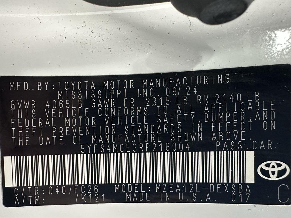 used 2024 Toyota Corolla car, priced at $22,495