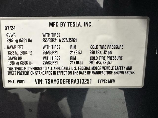 used 2024 Tesla Model Y car, priced at $35,995
