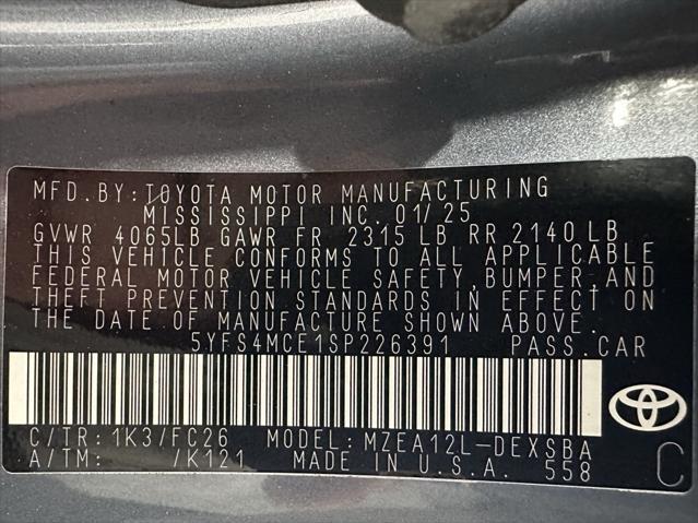 used 2025 Toyota Corolla car, priced at $22,995