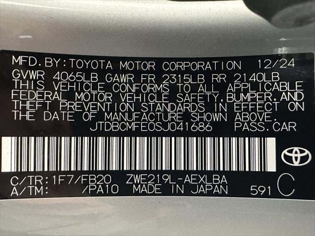 used 2025 Toyota Corolla Hybrid car, priced at $24,395