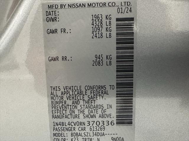 used 2024 Nissan Altima car, priced at $21,995