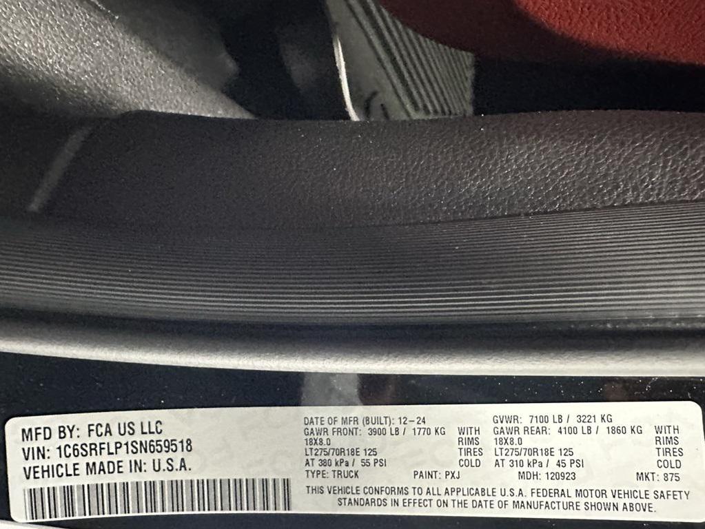 used 2025 Ram 1500 car, priced at $46,995