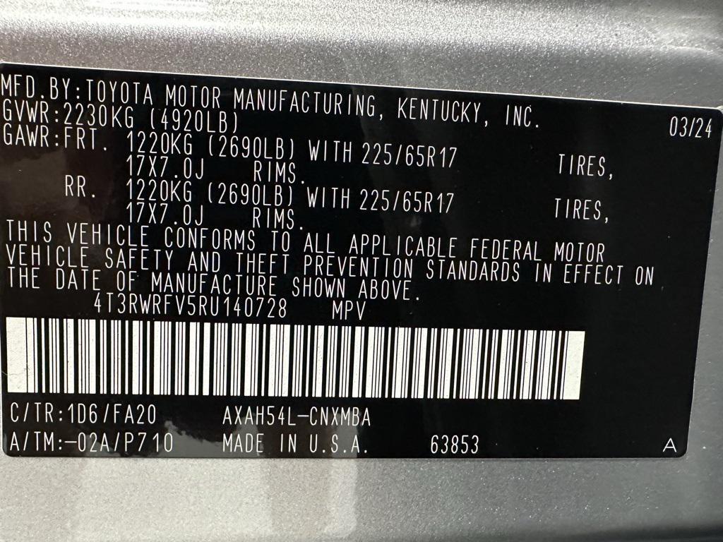 used 2024 Toyota RAV4 Hybrid car, priced at $32,995