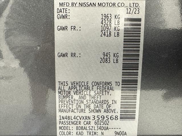 used 2024 Nissan Altima car, priced at $21,495