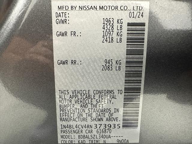 used 2024 Nissan Altima car, priced at $20,795
