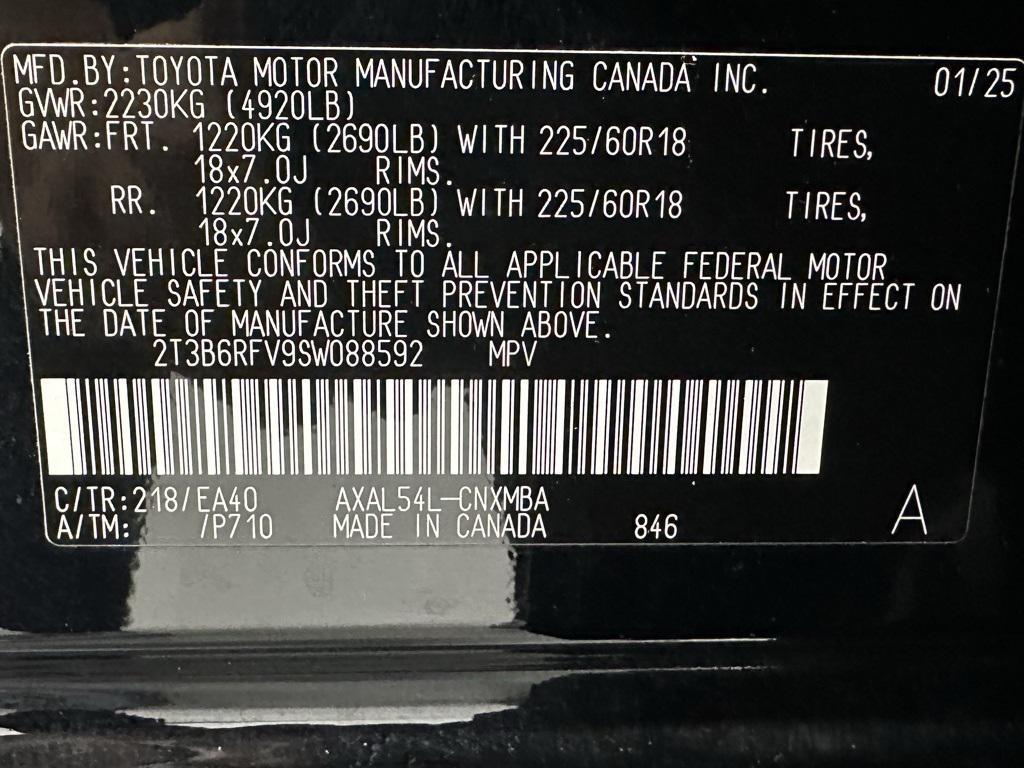 used 2025 Toyota RAV4 Hybrid car, priced at $37,495