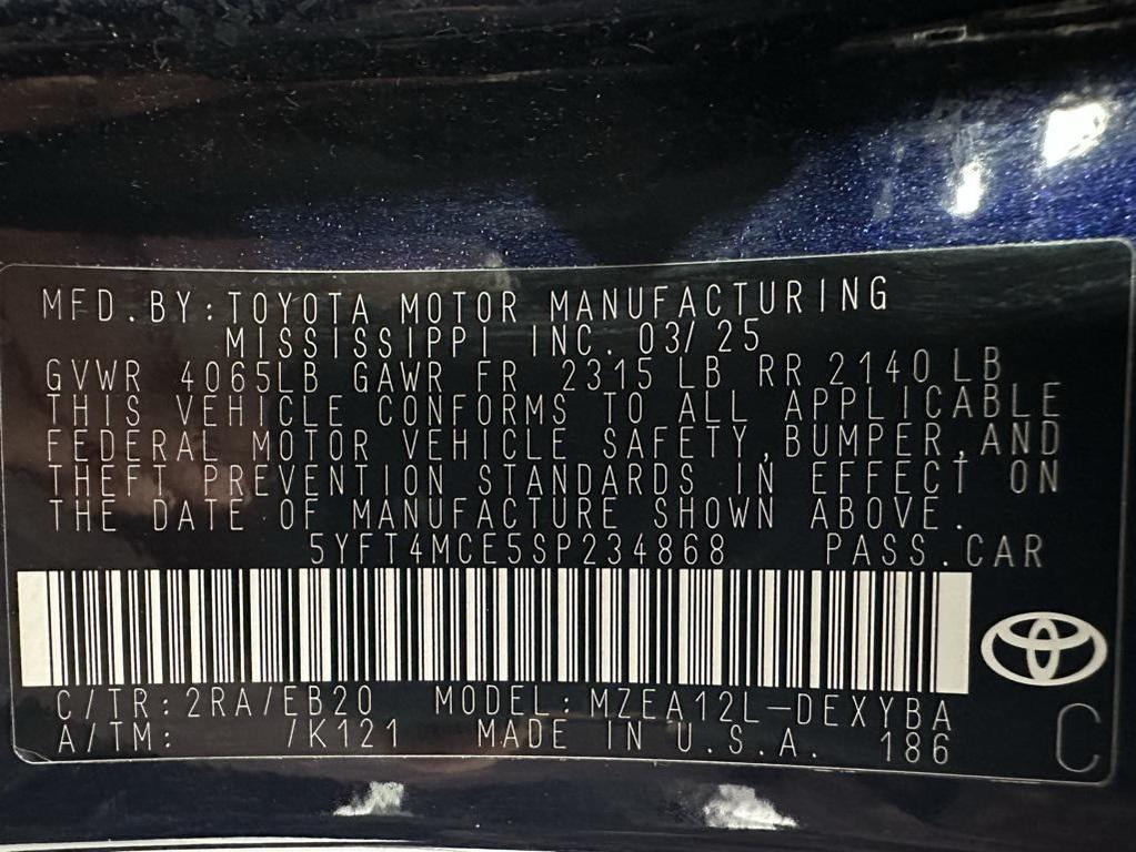 used 2025 Toyota Corolla car, priced at $25,495