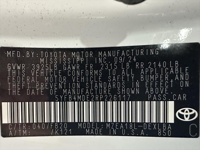 used 2024 Toyota Corolla car, priced at $20,495