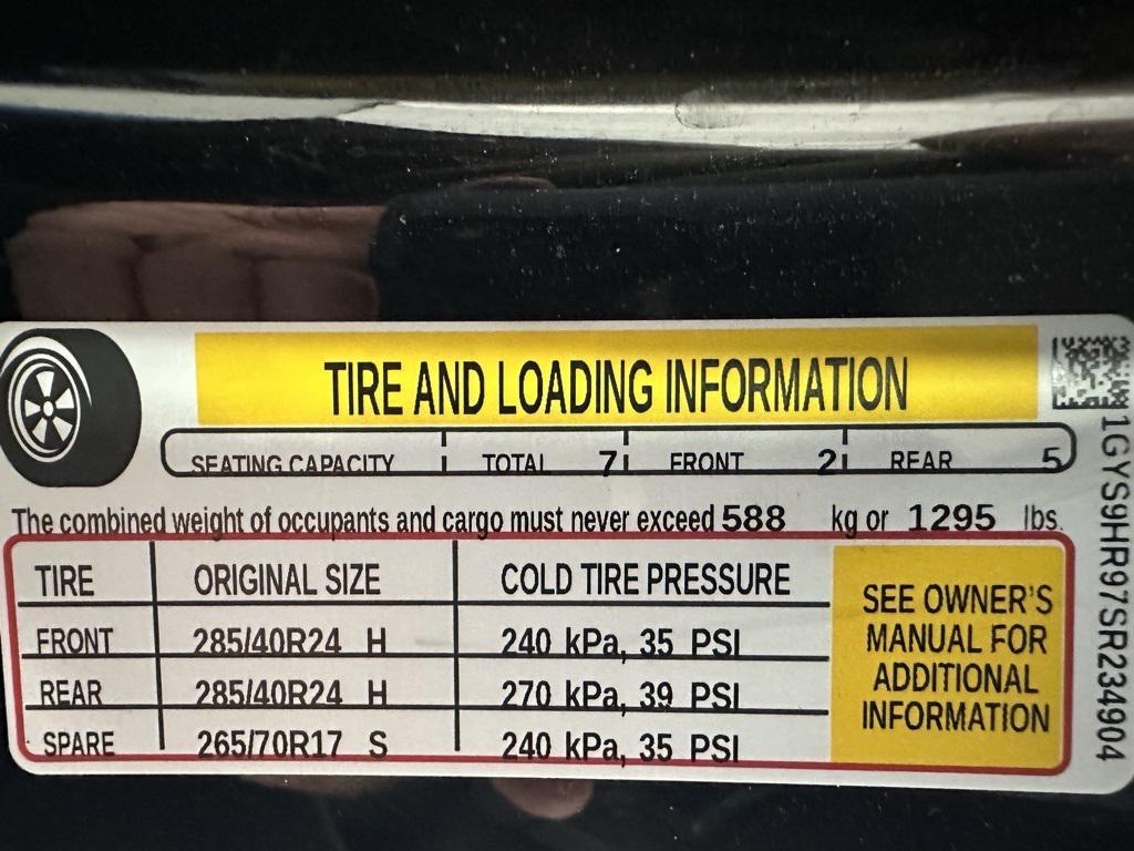 used 2025 Cadillac Escalade car, priced at $174,995