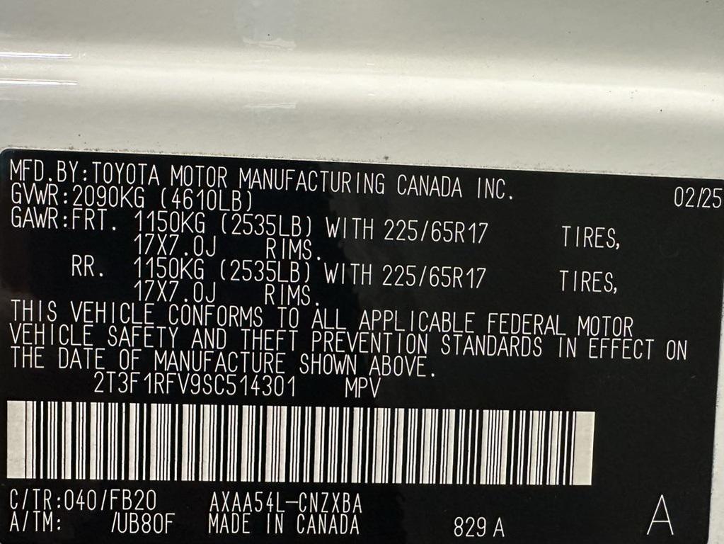 used 2025 Toyota RAV4 car, priced at $28,495