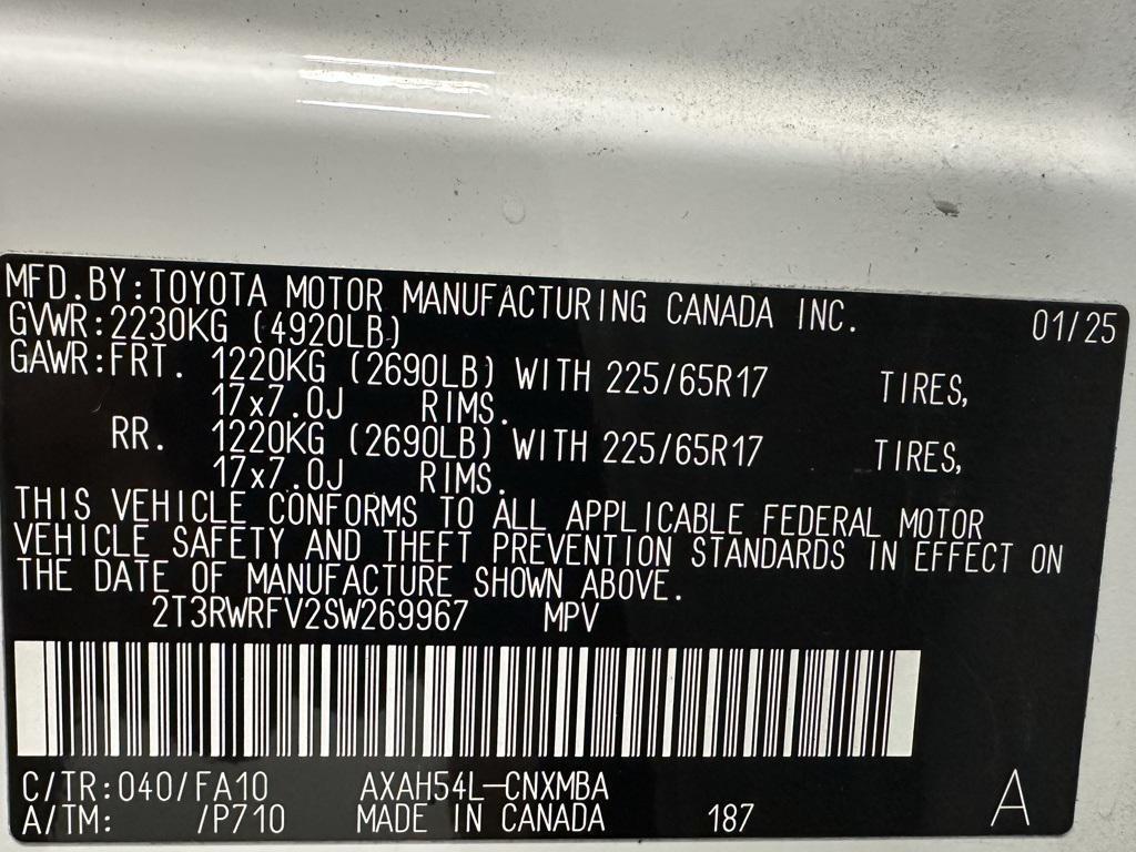 used 2025 Toyota RAV4 Hybrid car, priced at $32,995