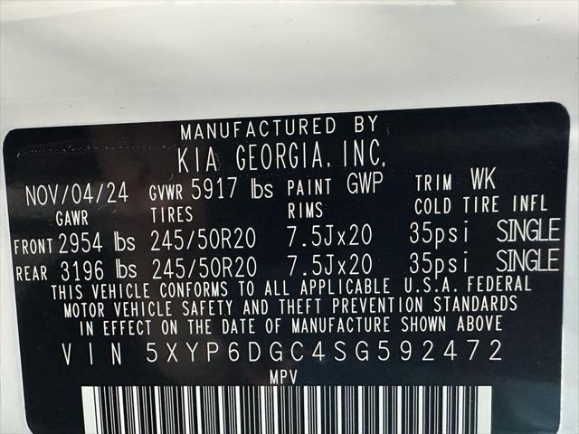 used 2025 Kia Telluride car, priced at $38,495
