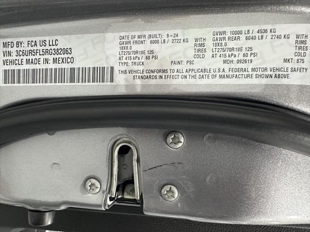 used 2024 Ram 2500 car, priced at $58,495
