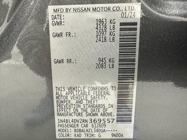 used 2024 Nissan Altima car, priced at $19,495