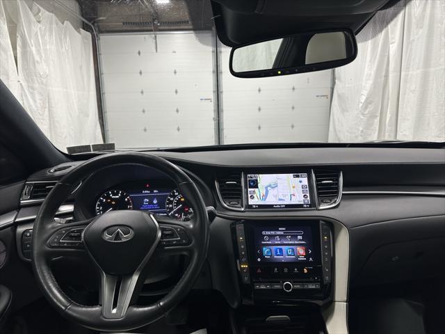 used 2022 INFINITI QX55 car, priced at $27,995