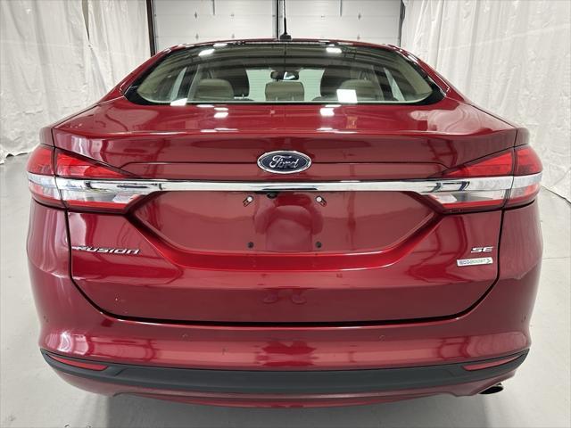 used 2018 Ford Fusion car, priced at $14,495