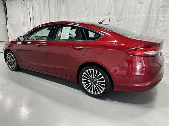 used 2018 Ford Fusion car, priced at $14,495