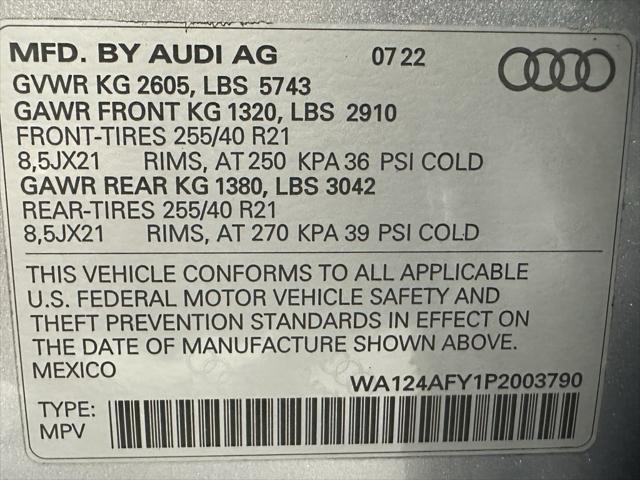used 2023 Audi SQ5 car, priced at $46,495