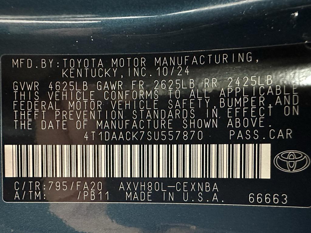 used 2025 Toyota Camry car, priced at $25,495