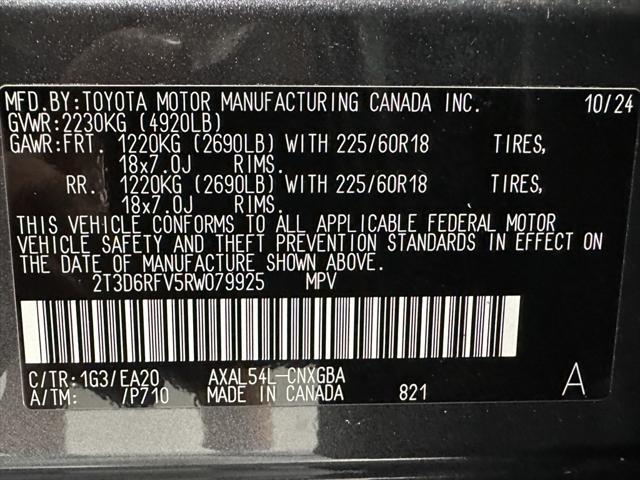 used 2024 Toyota RAV4 Hybrid car, priced at $40,995