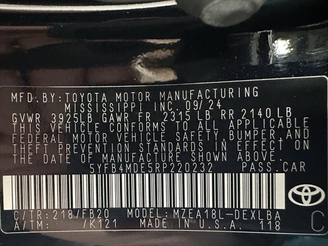 used 2024 Toyota Corolla car, priced at $20,995