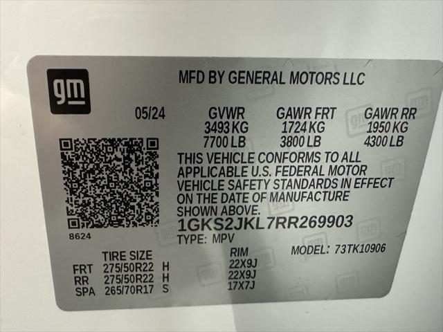 used 2024 GMC Yukon XL car, priced at $72,495
