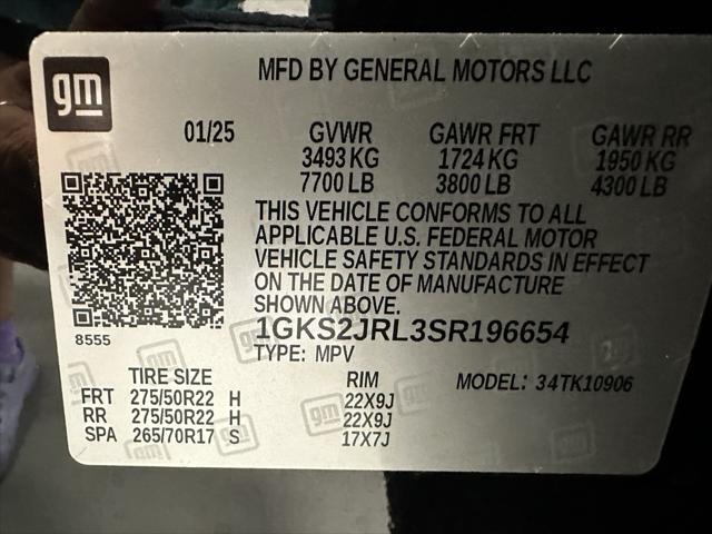 used 2025 GMC Yukon XL car, priced at $81,995