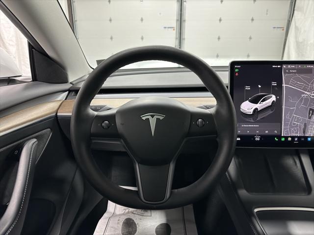 used 2023 Tesla Model 3 car, priced at $25,495