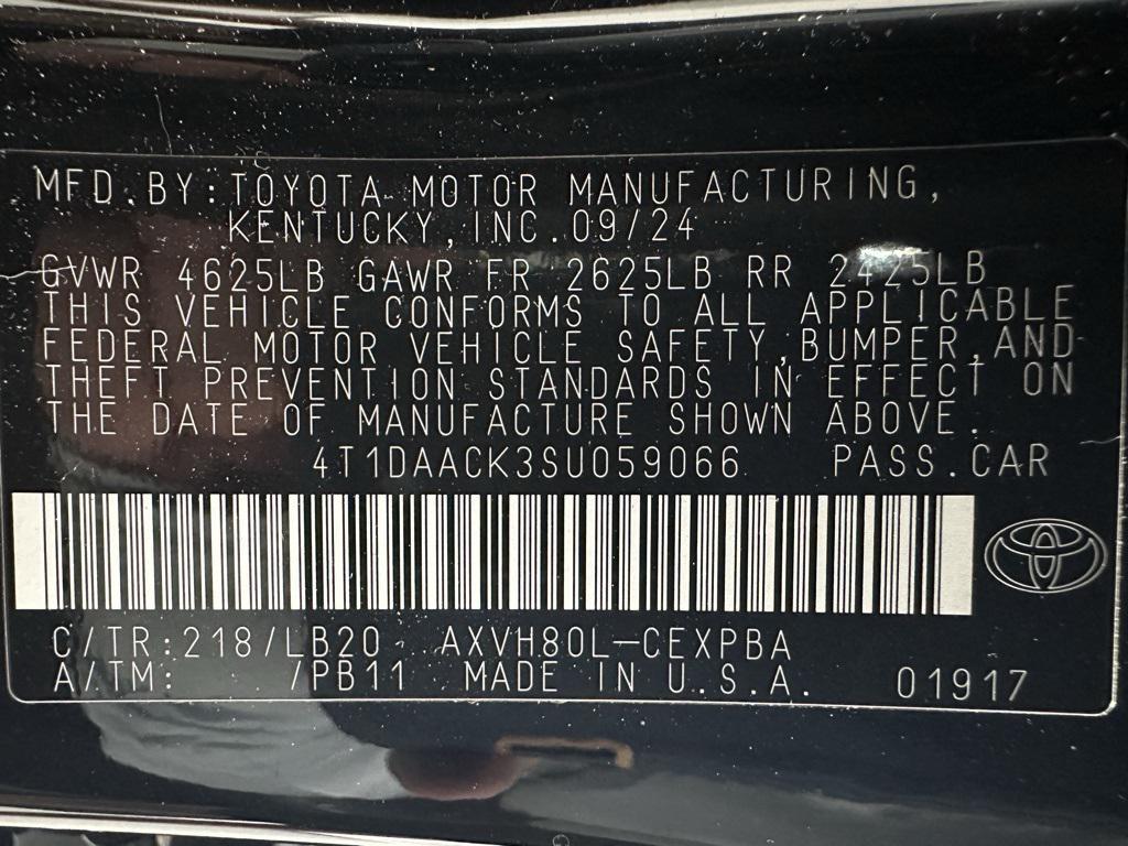used 2025 Toyota Camry car, priced at $31,795
