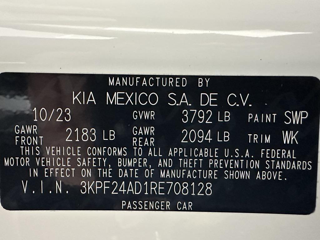 used 2024 Kia Forte car, priced at $16,295