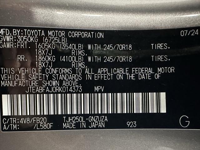 used 2024 Toyota Land Cruiser car, priced at $52,995