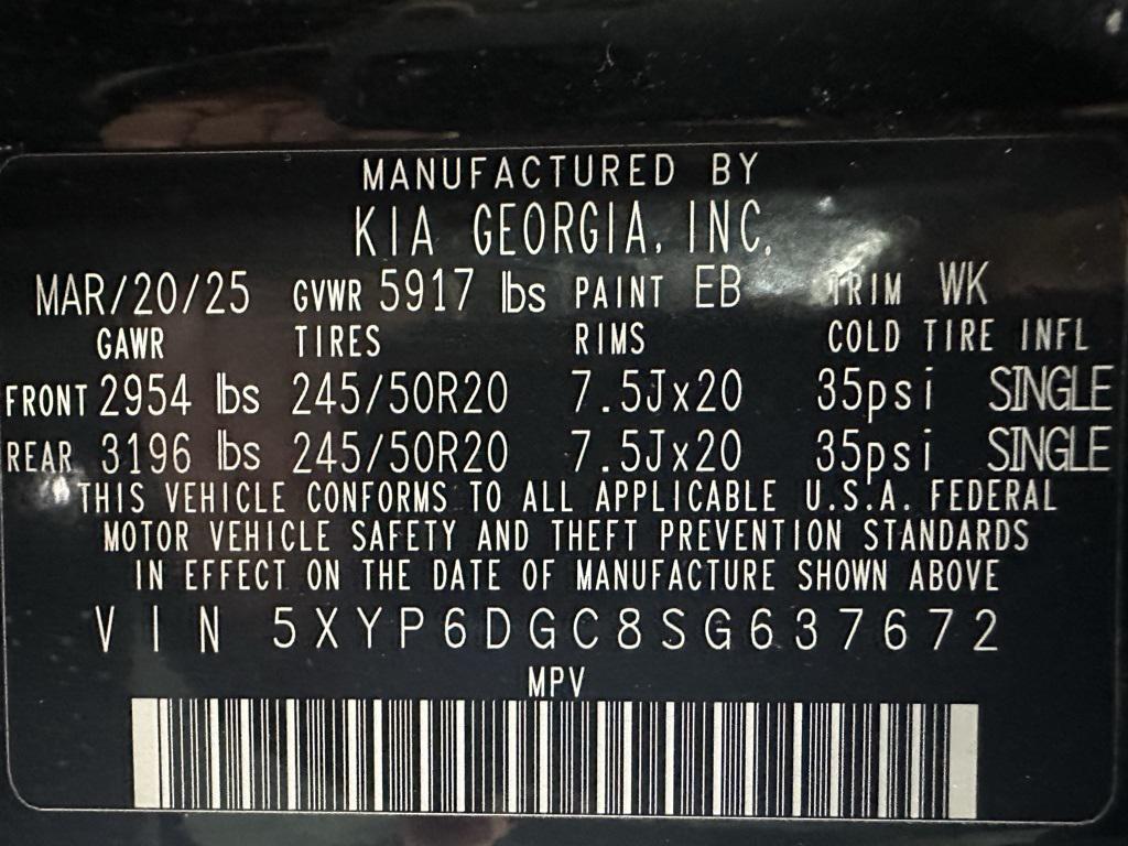 used 2025 Kia Telluride car, priced at $35,495