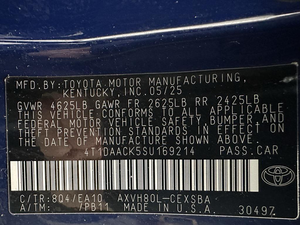 used 2025 Toyota Camry car, priced at $26,795