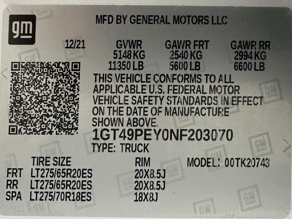 used 2022 GMC Sierra 2500 car, priced at $49,995