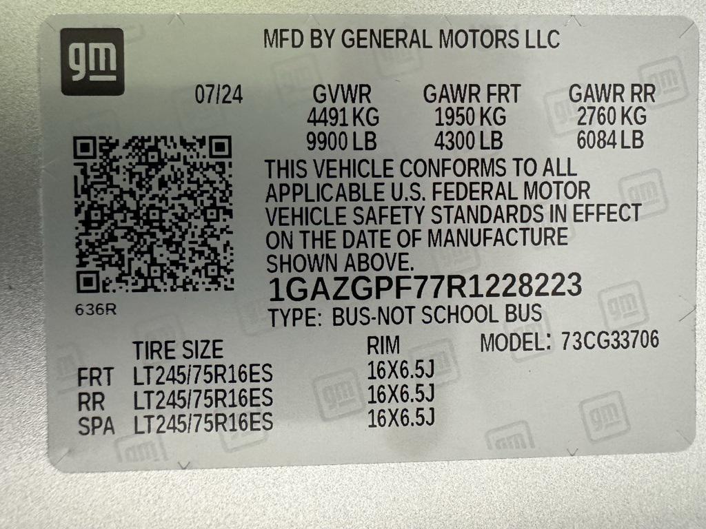 used 2024 Chevrolet Express 3500 car, priced at $45,995