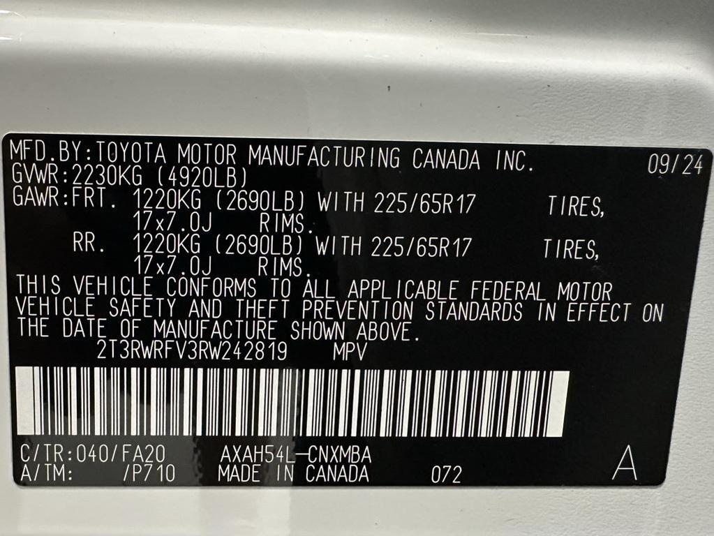 used 2024 Toyota RAV4 Hybrid car, priced at $31,795
