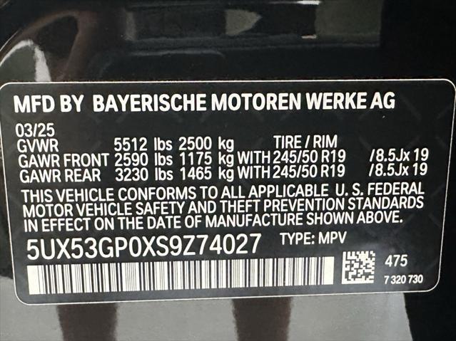 used 2025 BMW X3 car, priced at $48,995