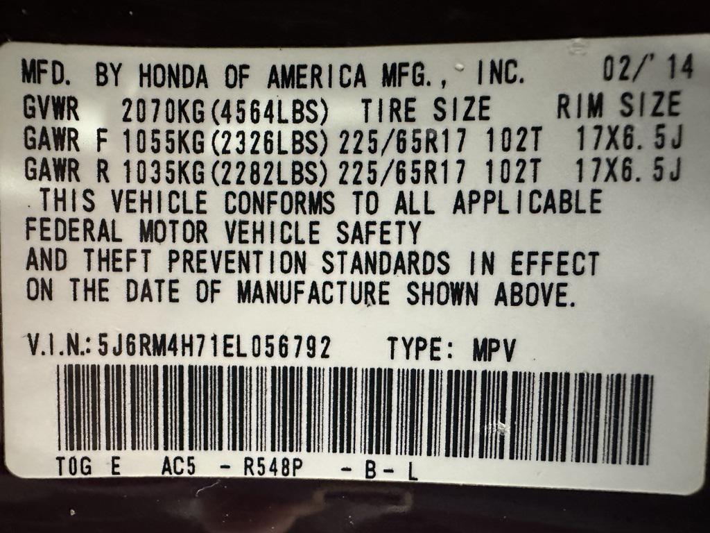 used 2014 Honda CR-V car, priced at $11,995