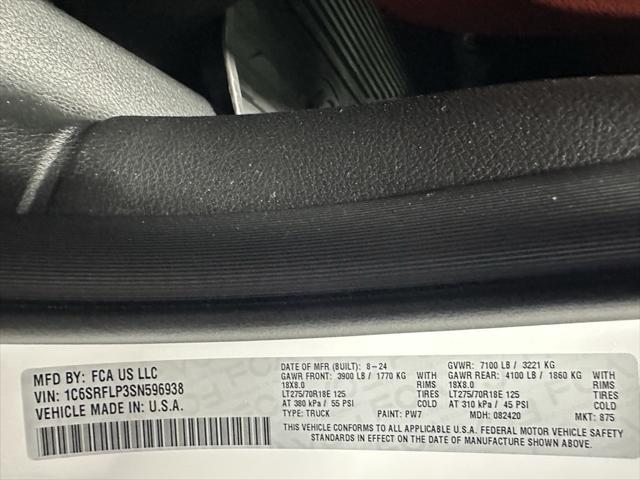 used 2025 Ram 1500 car, priced at $51,995