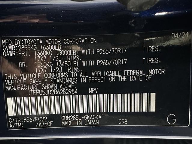 used 2024 Toyota 4Runner car, priced at $46,995