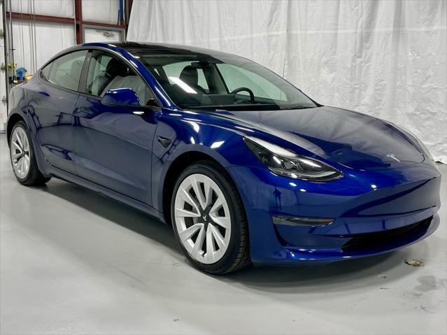 used 2023 Tesla Model 3 car, priced at $26,495