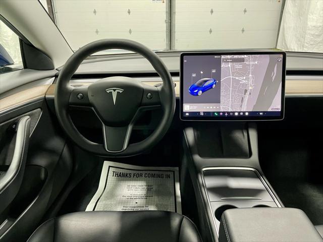 used 2023 Tesla Model 3 car, priced at $26,495