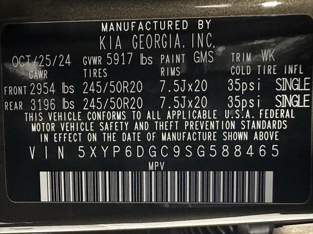 used 2025 Kia Telluride car, priced at $39,995