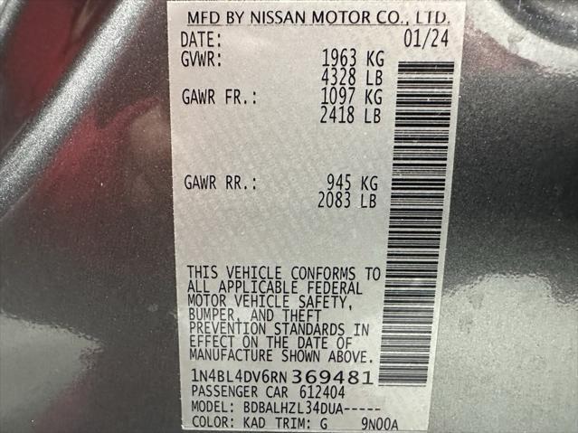 used 2024 Nissan Altima car, priced at $19,495