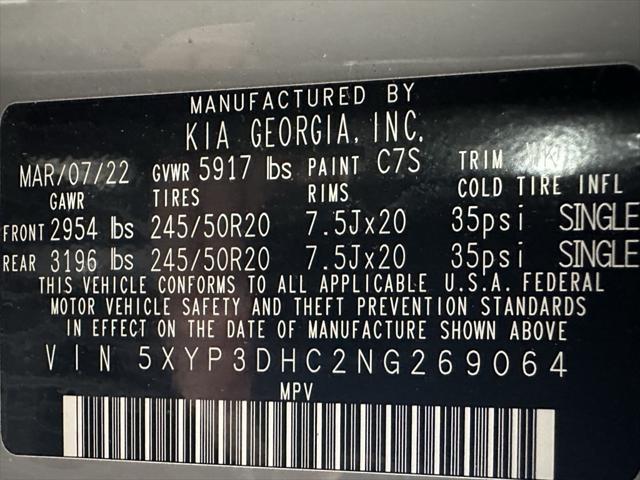 used 2022 Kia Telluride car, priced at $34,995